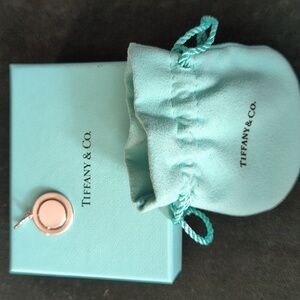 Tiffany & Co. Sterling silver round pendant